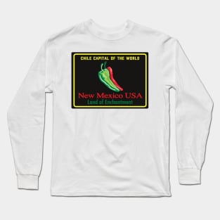 Chile Capital of the World Long Sleeve T-Shirt